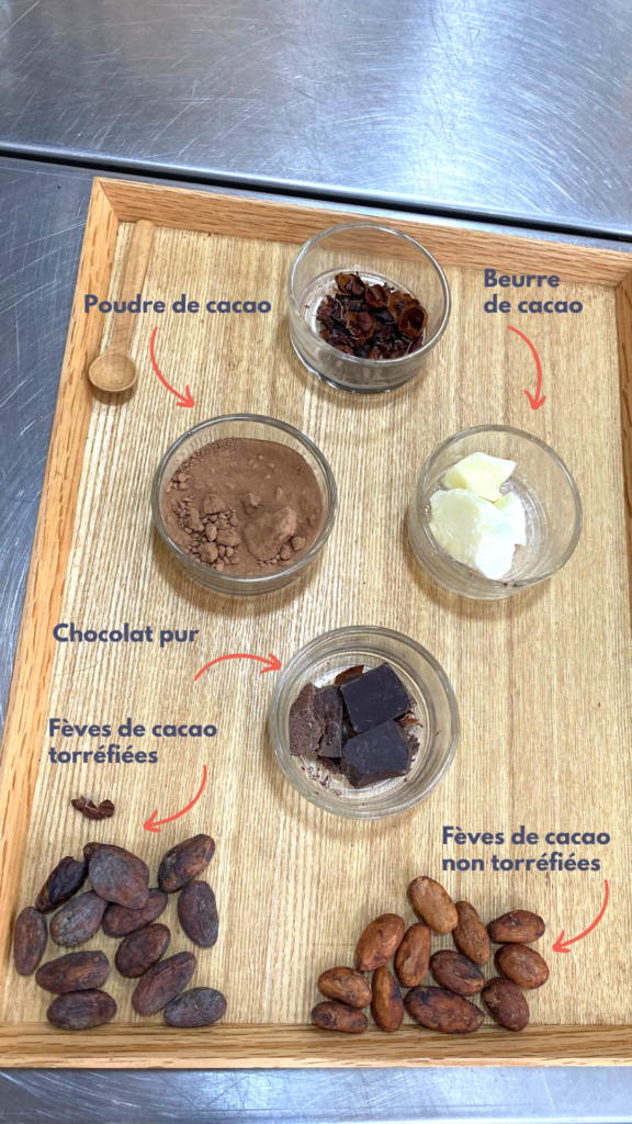 Explication de la fabrication du chocolat chez Rrraw Factory Cacao