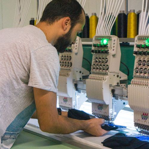 Image pour représenter le savoir-faire de l'Atelier de la Casquette & savoir d'ici