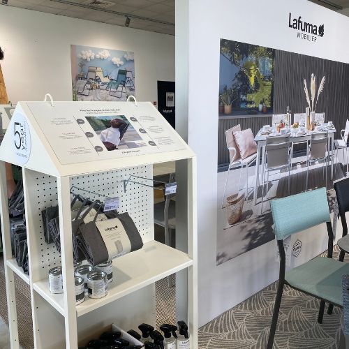 Image pour illustrer la collaboration de Savoir d'ici et Lafuma Mobilier