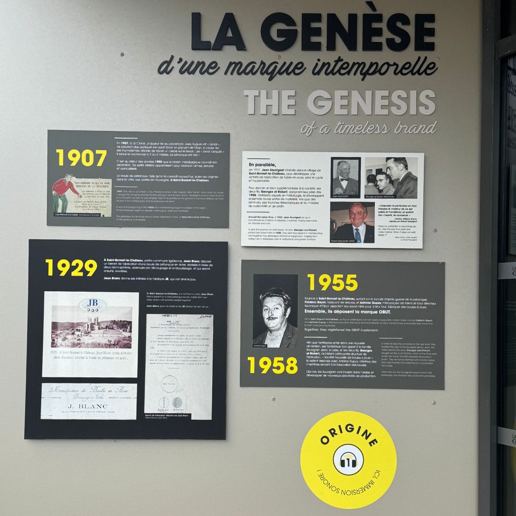 La Boule Obut - Aventure Obut - Savoir d'ici